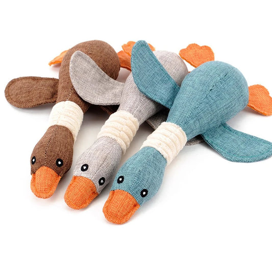 2021New Dog Toys Wild Goose Sounds Toy Cleaning Teeth Puppy Dogs Chew Supplies Training Household Pet  Dog Toys Accessories